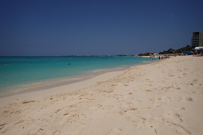 4-Stop Stingray, Snorkel, Star Fish & 7 Mile Beach (Family Owned) - Stingray City in waist-deep water