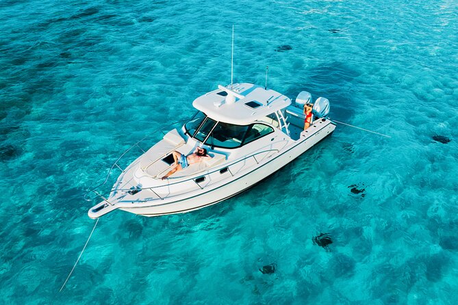 Cayman Private Luxury Charters - Stingray City, Snorkel, & More - A private boat day built around Stingray City