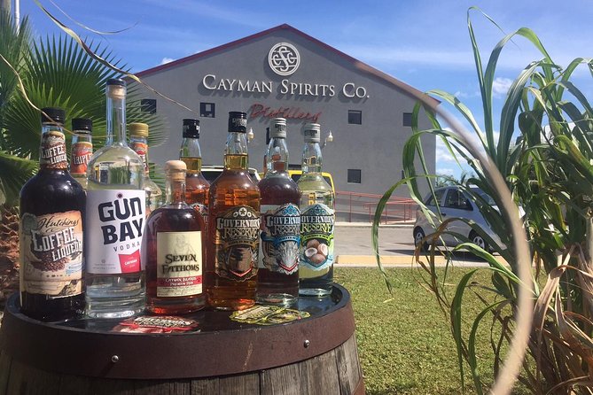 Cayman Spirits Co. Distillery Tour Pass Ticket Only - The tasting is the real main event
