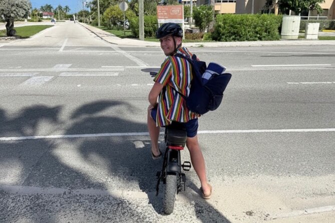 Coastal E-Bike Adventure: Full-Day Self-Guided Tour Grand Cayman - One hour at Seven Mile Beach