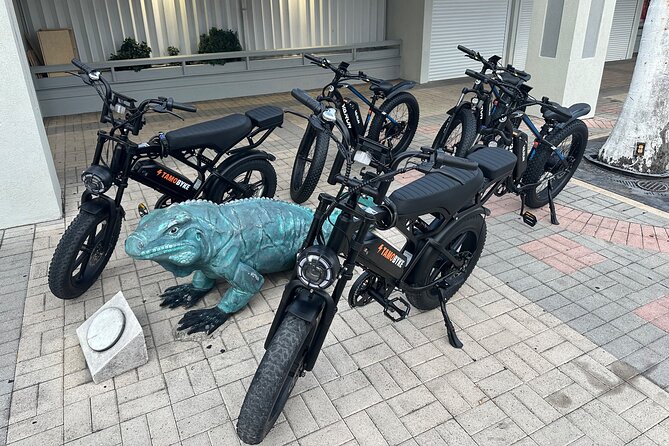 Coastal E-Bike Adventure: Full-Day Self-Guided Tour Grand Cayman - Camana Bay for food, shops, and a viewpoint