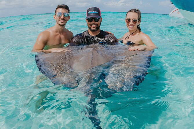 Half-Day Private Stingray City Charter - Grand Cayman - BTC - Starfish Point slows the pace