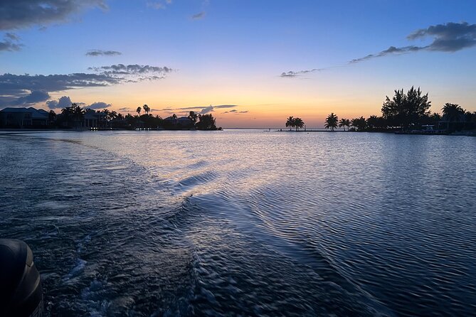 Private: Bioluminescence Tour - Leaving Camana Bay after dark