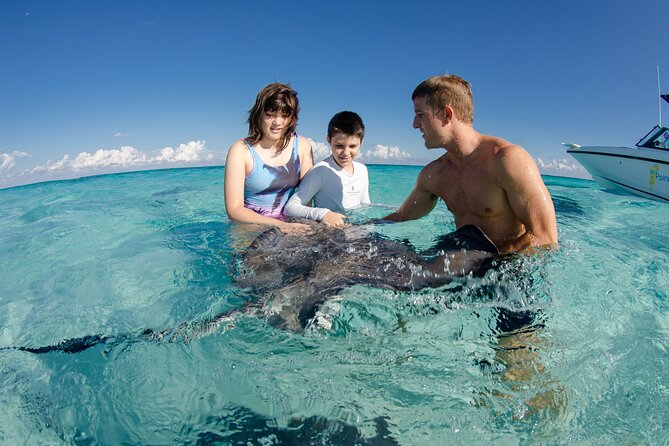 Private boat charter in Grand Cayman - Snorkeling with gear already onboard
