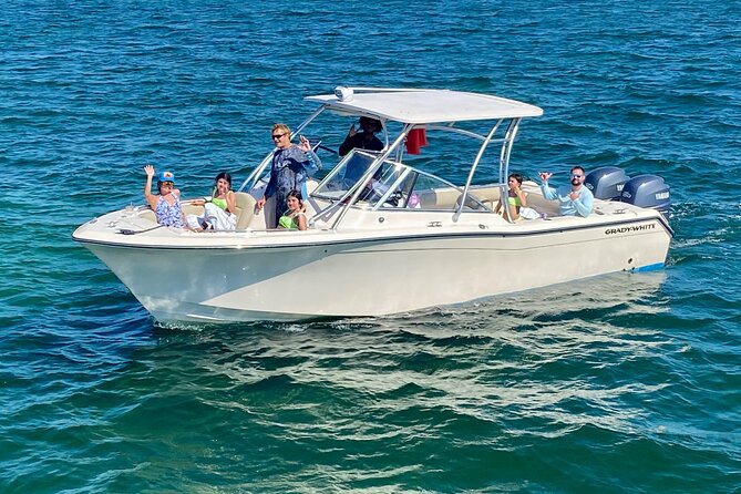 Private Charter 28ft Grady White. Stingrays, Snorkeling, Starfish - Starfish Point offers a slower final stop
