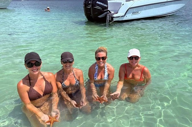 Private Charter for Stingray city - Snorkeling over reefs and local fish