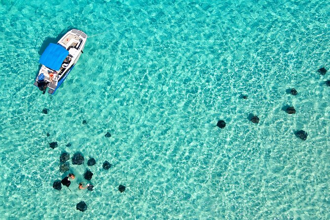Private, Guided Boat Charters in The Cayman Islands - Stingray City, with time to get comfortable