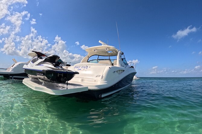 Private Luxury HalfDay w/Jetski Stingray City, Snorkeling & Starfish Beach Tour - Four hours, three water stops, and room to choose