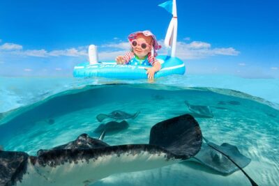 Private Stingray City and Snorkeling Half Day Charter for 6 Guest