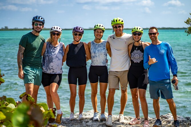 Small Group E-Bike Grand Cayman Ecological Half-Day Tour - West Bay Dock, local food, and the Kittiwake site